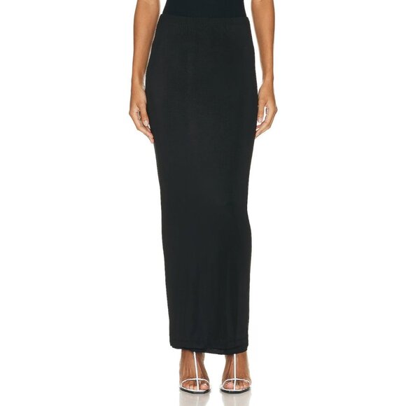 WARDROBE.NYC Dresses & Skirts - WARDROBE.NYC Layered Tube Skirt in Black Small New Womens Maxi Long